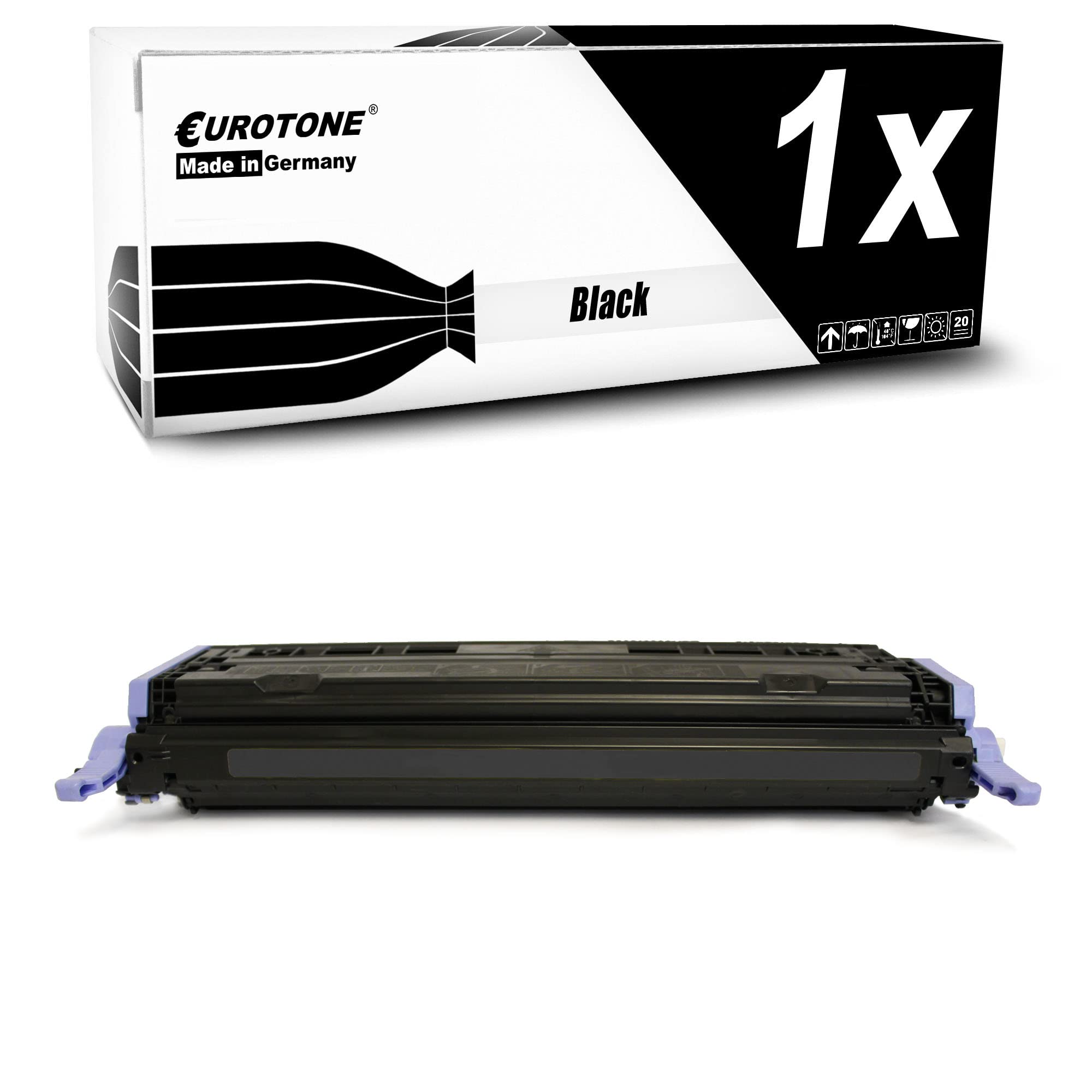 Cartouche Q6000A 124A compatible Eurotone haute précision HP Laserjet CM1017 - 8
