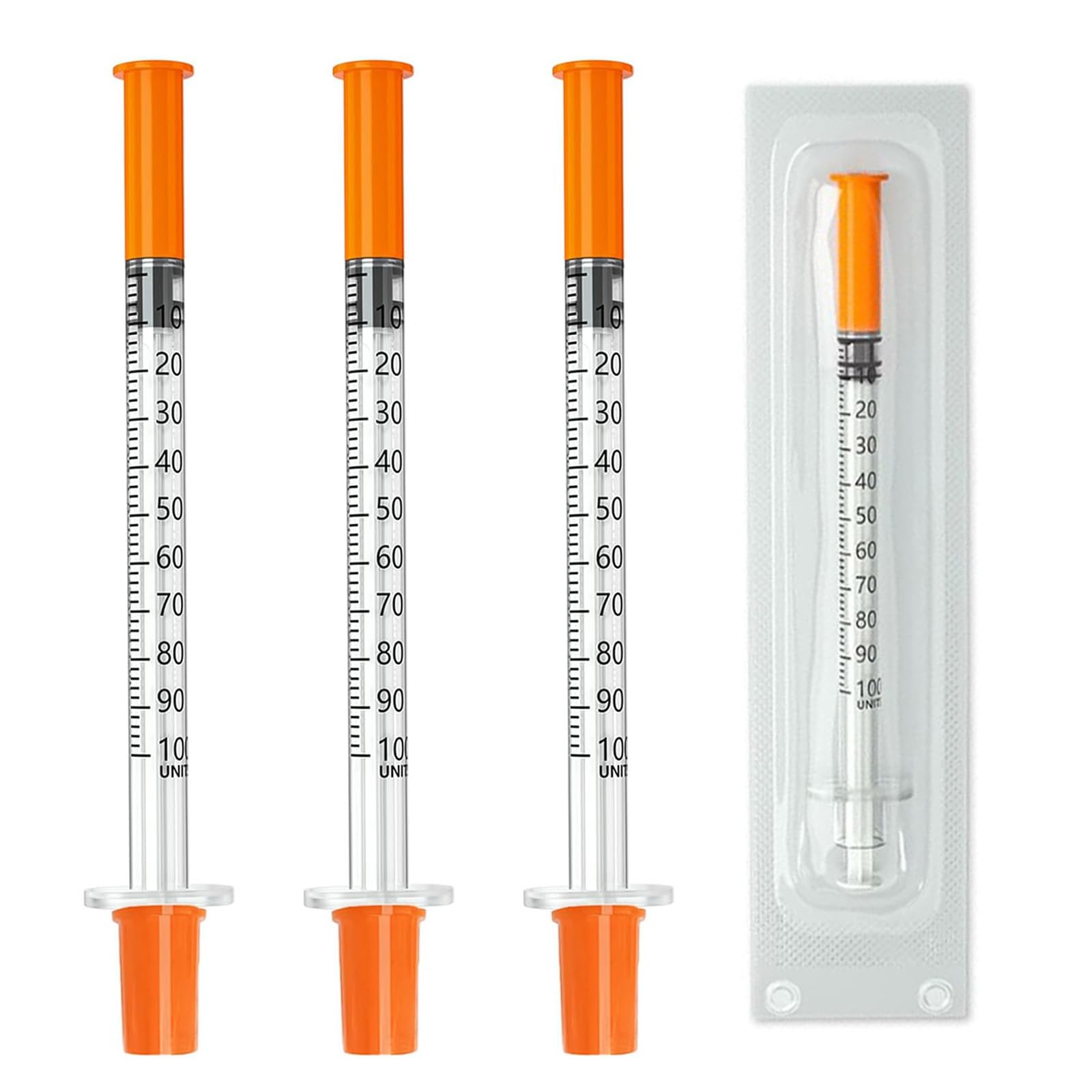 Syringes for Labs - 30 Pack 1ML -1