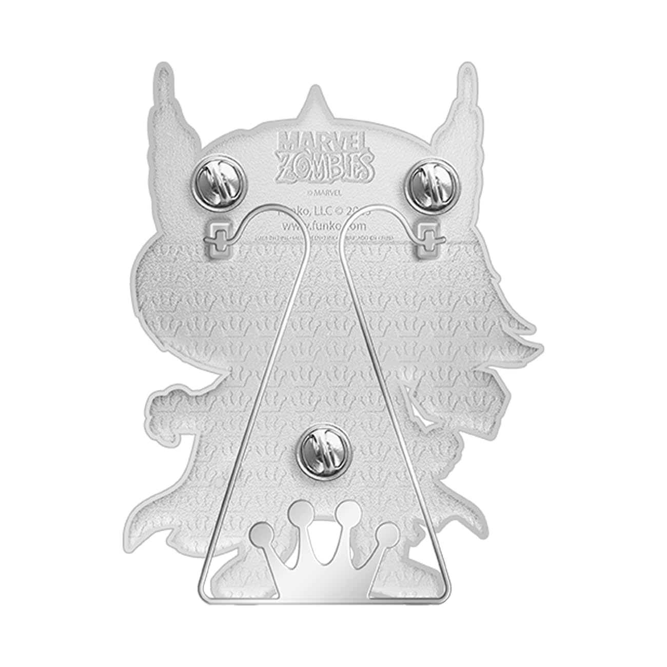 Funko POP! Large Enamel Pin MARVEL: Zombie Thor - przypinki emaliowane Marvel Zombies - urocza kolekcjonerska broszka - do plecaków i toreb - pomysł na prezent - oficjalny towar - fani komiksów