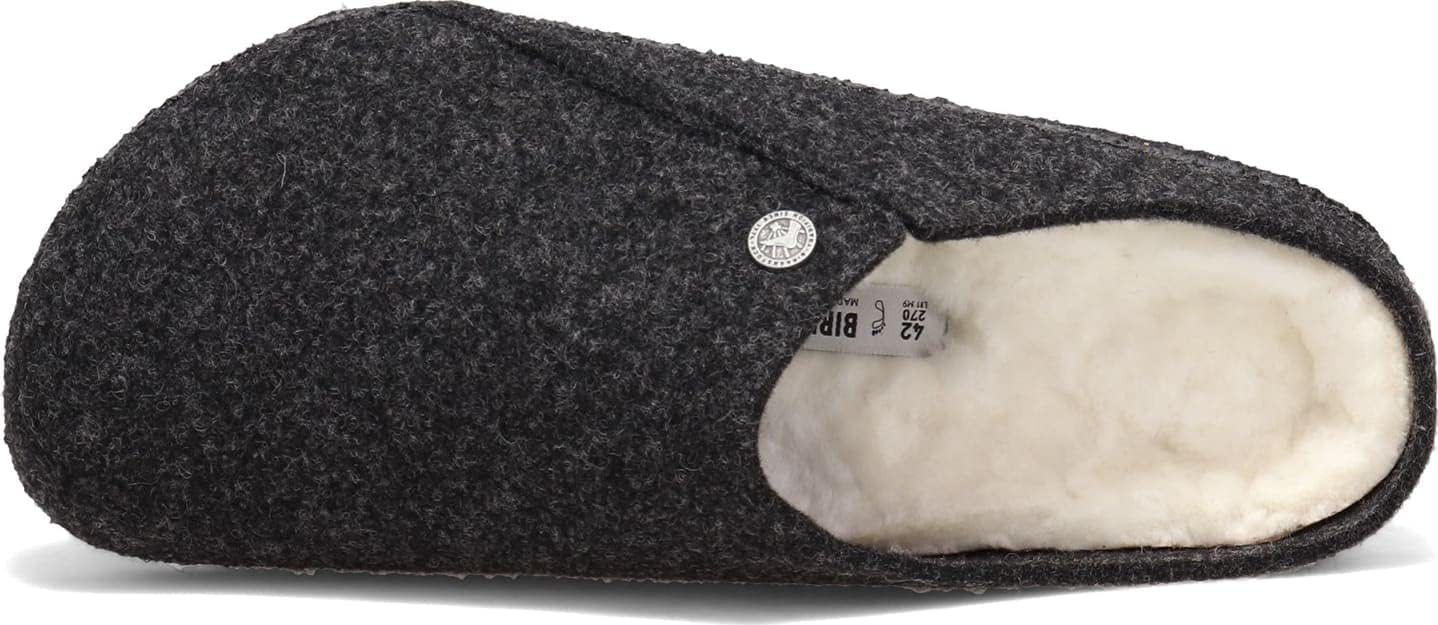 Birkenstock Women's Zermatt Shearling Eggnog スリッパ・ルームシューズ