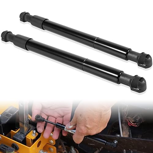 Miniatura 1 de Paquete de 2 amortiguadores de control de dirección compatibles con 603983 P10117 P7124 para Hustler Raptor SD SDX X XD XDX XL Flip-Up Limited