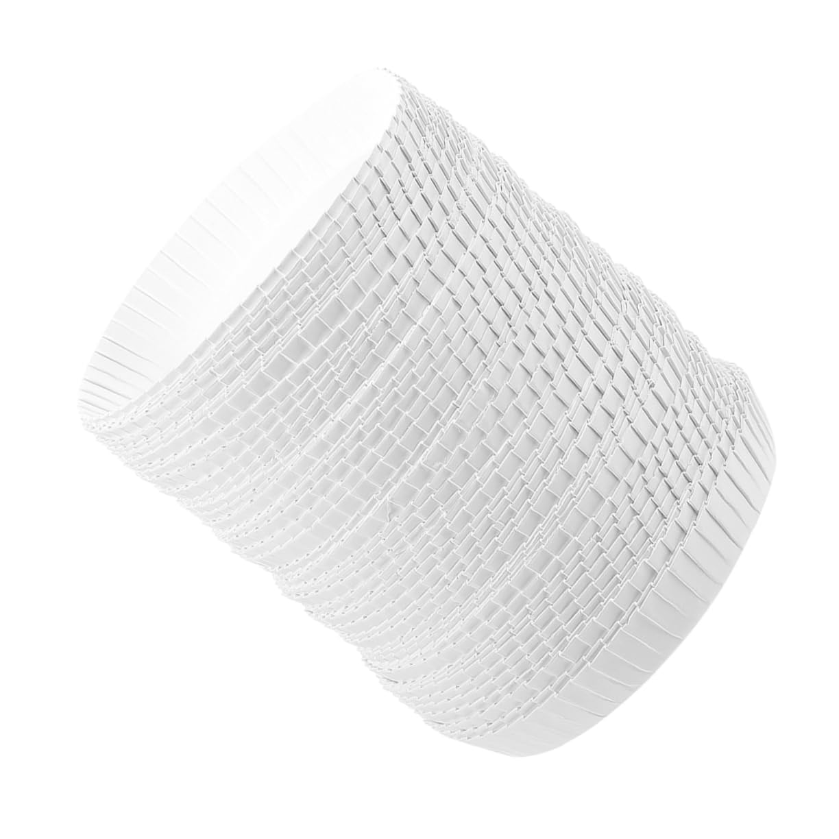 STOBAZA 100pcs Disposable Cup Covers Paper Lid for Hot Drinks Cup Tops for Cafe Hotel Ktv White 65mm