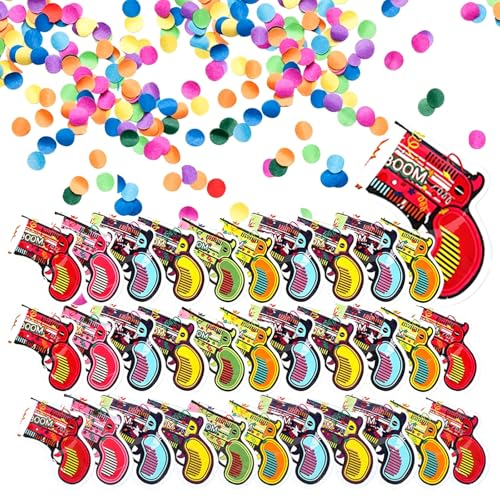 Party Poppers Birthday Adult 30 Confetti Poppers Random Styles