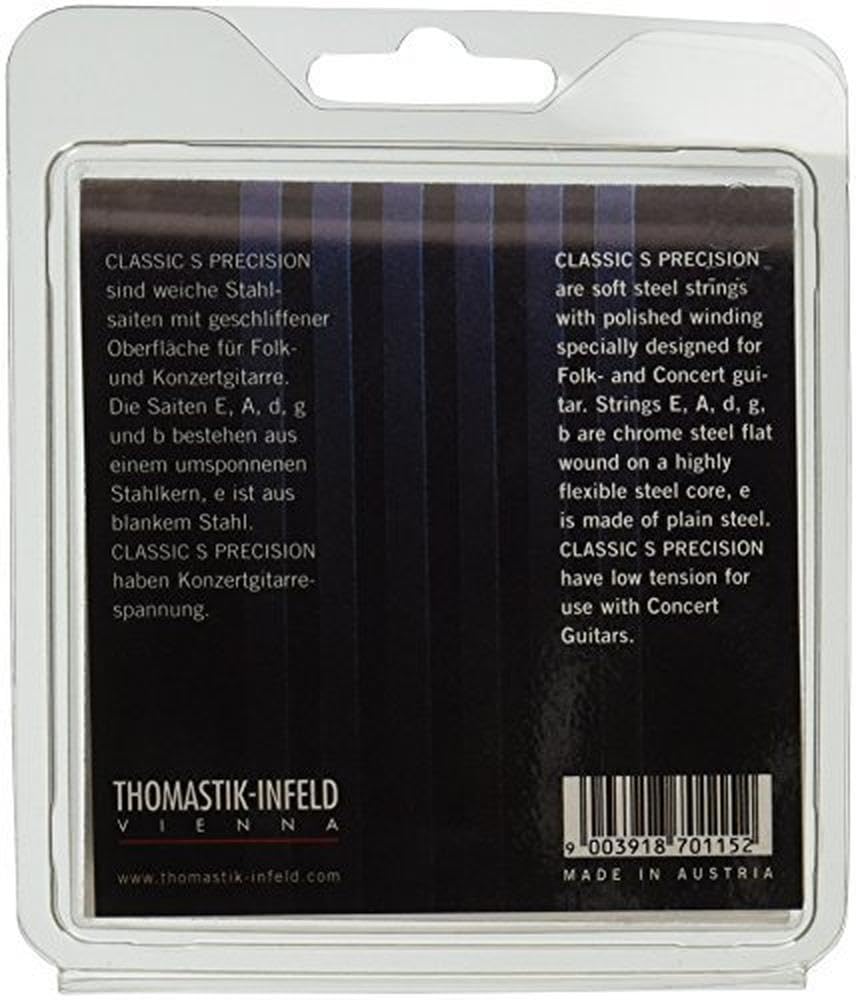 Thomastik-Infeld, Corde per chitarra classica Classic S Flatwound, Set .014fw - .038fw KF110
