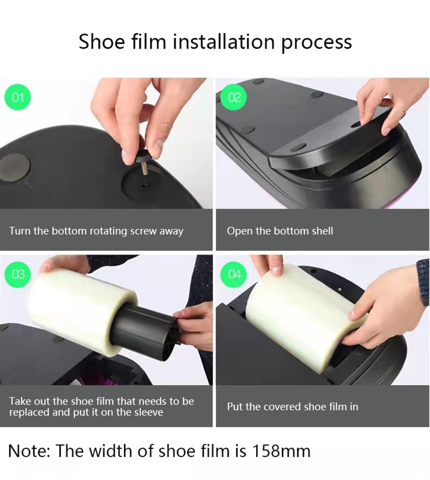 Máquina para fabricar cubrezapatos, dispensador automático de cubrezapatos, dispensador portátil de cubrezapatos desechables, máquina automática de película para calzado, para hogar, oficina, superm