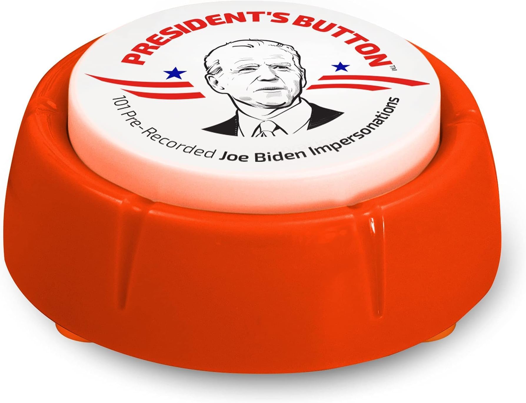 President’s Button | 101 Pre-Recorded Joe Biden Impersonations | Hilarious Gag Gift | Funny Easy Button for Joke-spiration | Cool Desk Gadget | Fun Novelty Gift | Positive Thinking Easy sound Button