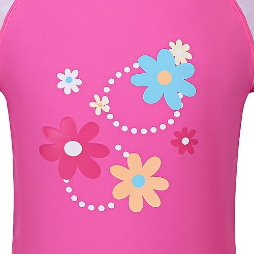 Miniatura 4 de TFJH E Traje de baño para niñas UPF 50+ UV traje de baño de dos piezas Sunsuit 2-6 años