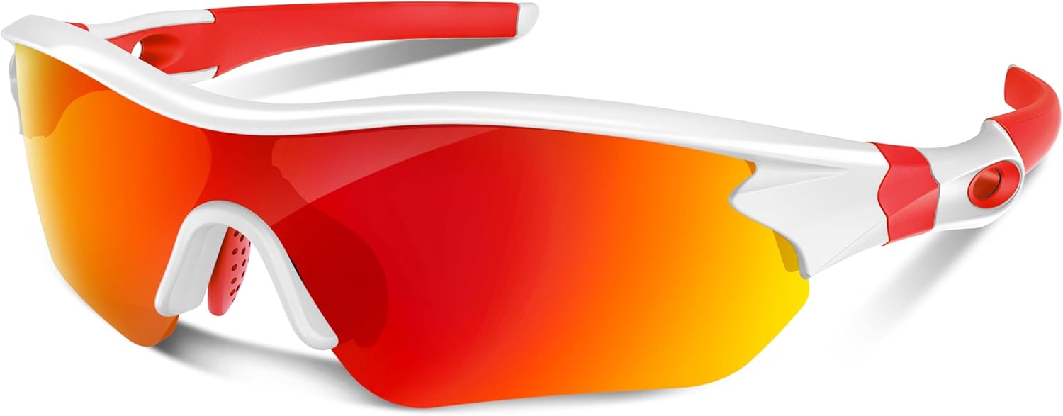 Polarized Sports Sunglasses for Men Women Youth Baseball Running Fishing Tennis Golf Cycling Driving Motor TAC UV400 TR90 - Image 9