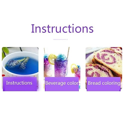 Té de flores de guisante de mariposa azul producido naturalmente 882oz 88 onzas flores secas de primera calidad vegano rico saludable mariposa