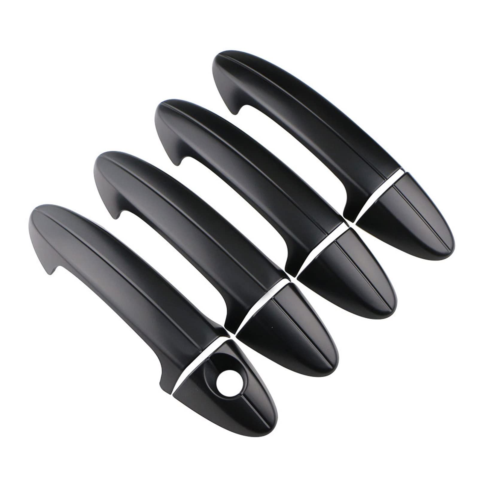 A&BS Car Exterior Door Handle Cover Decoration Prot&ective Sticker Trim Accessories For F-or&d For E-cosp&ort 2013-2017 Car door handle cover (Color : Common type)