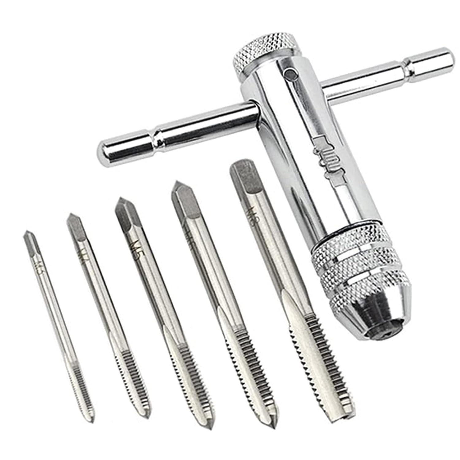 Screw Tap Ratchet Tap Holder TShaped Handle Tap Wrench Connection Tap