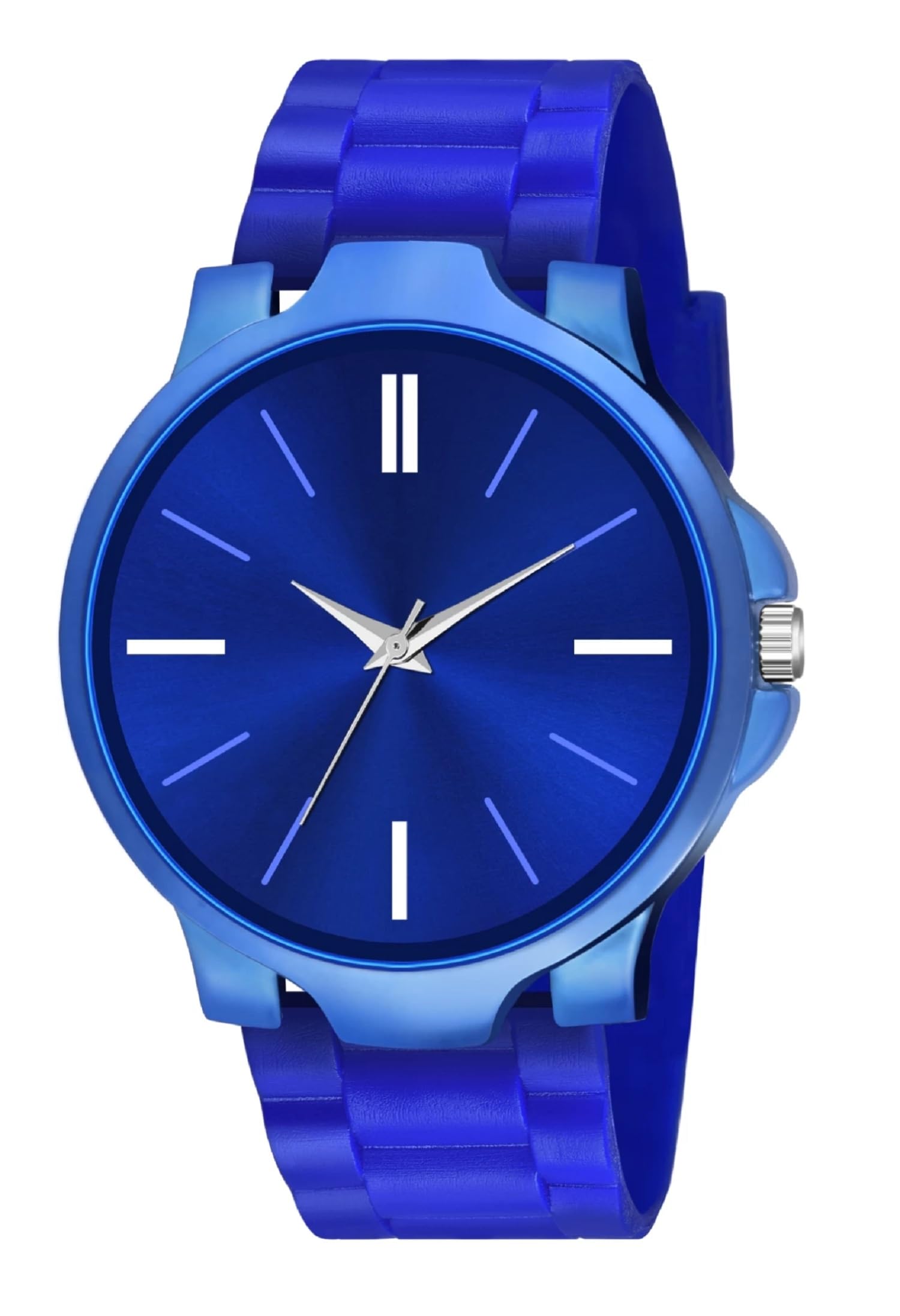 KIARVI GALLERY Analogue Brown 4 PT Dial PU Strap Boys and Mens Watches (Brown) (Blue) (B0CPT5YM4R) Amazon Price History, Amazon Price Tracker