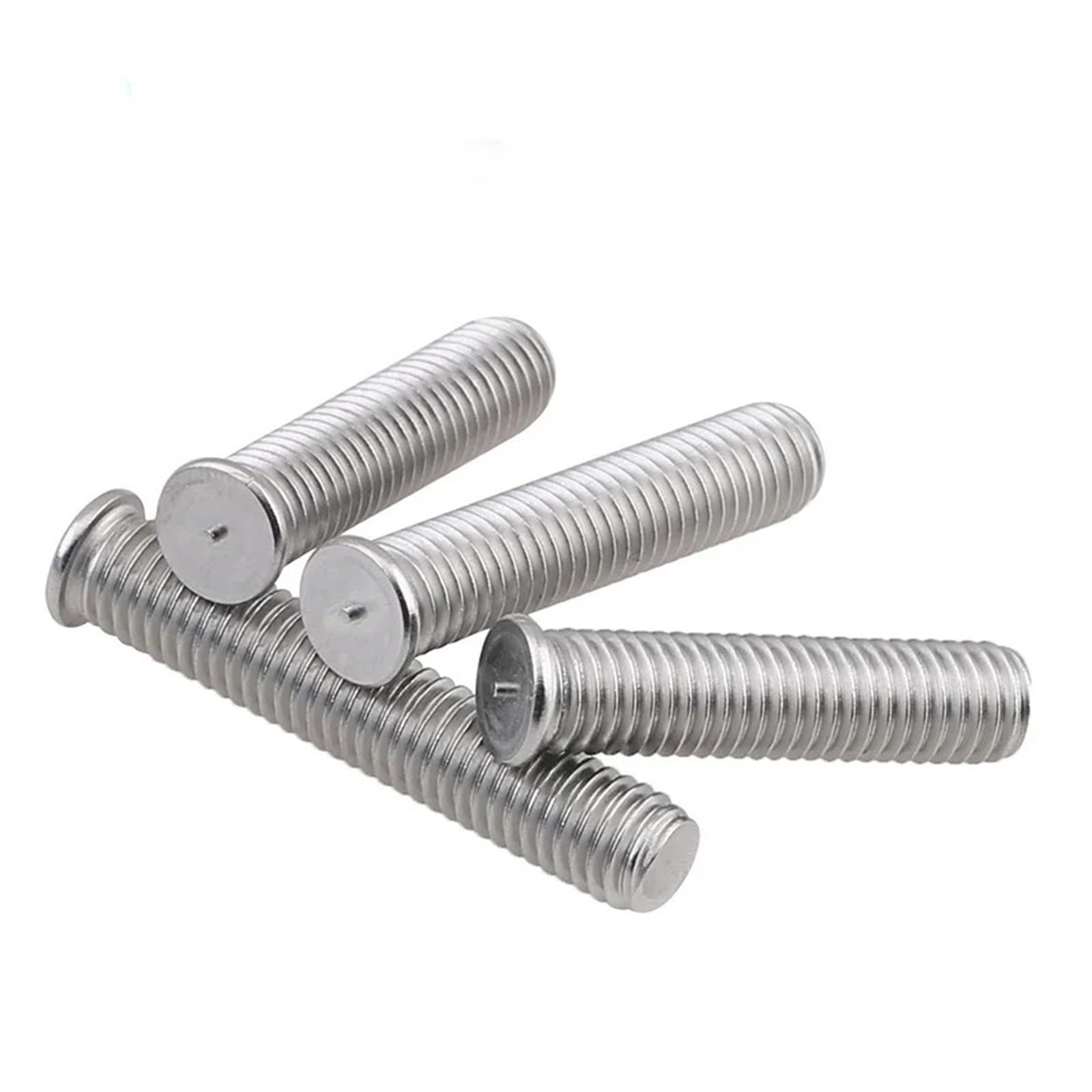 Dado a testa piatta per colonne in rame. Saldatura for perni a punti con vite for saldatura in acciaio inossidabile 3048 mm, M810PCS(16mm,M6(20PCS))