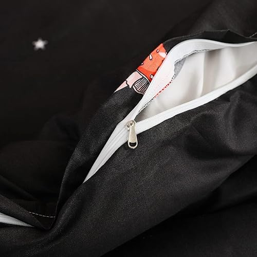 Miniatura 6 de Erosebridal - Funda de edredón con diseño de caricatura, bonita, cálida, estilo de cubrecama, suave, transpirable, bonito patrón, fundas cómodas con