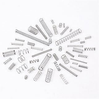 Xuhuhu-Spring 40pcs 0.1mm Wire Small Spring Precision Spring Micro Spring Compression Spring Pressure Spring OD=1.2mm, Good Mechanical Properties ( Size : 5mm )