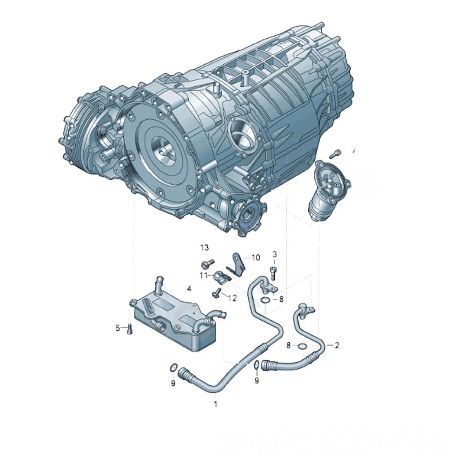 Uszczelek Filtra Skrzyni Biegów Do AUDI A4 B8 A5 A6 C7 A7 2007-2015
