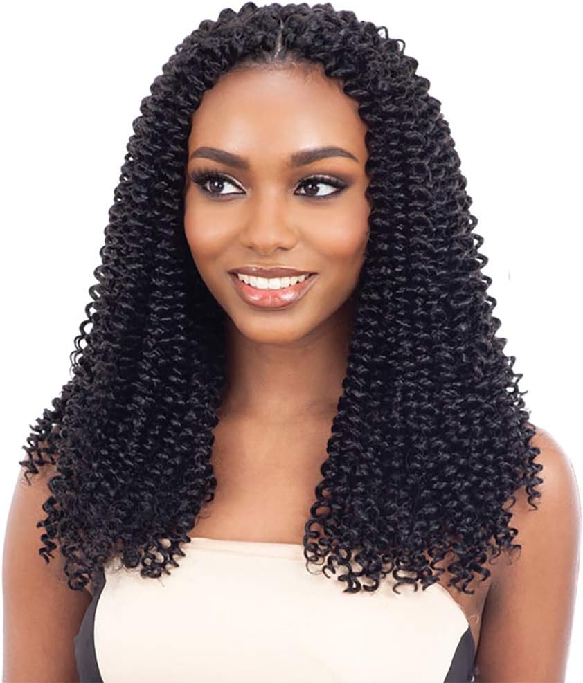FREETRESS Braids MULTI PACK DEALS! Crochet Water wave 14" (3-PACK, 1B)