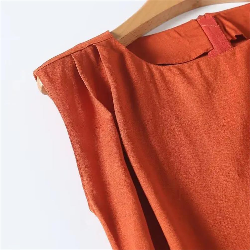 Women Round Collar Casual Dress Everyday Casual Wear Dress