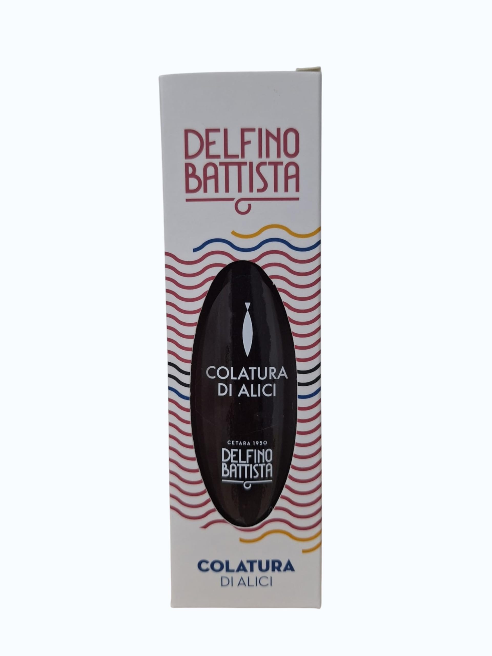Italian Gourmet Delfino Battista Colatura di Alici, Italienische Sardellensauce aus Cetara, 3x100 ml