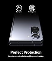 Vista 8 de Ringke Cristal de cámara [protección multicapa] compatible con Samsung Galaxy Z Fold 5, protector de lente de cámara de vidrio templado, 2