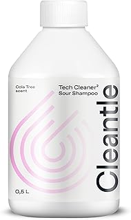 Tech Cleaner2 Car Shampoo – Acid pH Concentrated Car Wash Soap, Removes Hard Water Spots, Safe for Ceramic, Quartz & Wax Coatings, Biodegradable 500ml