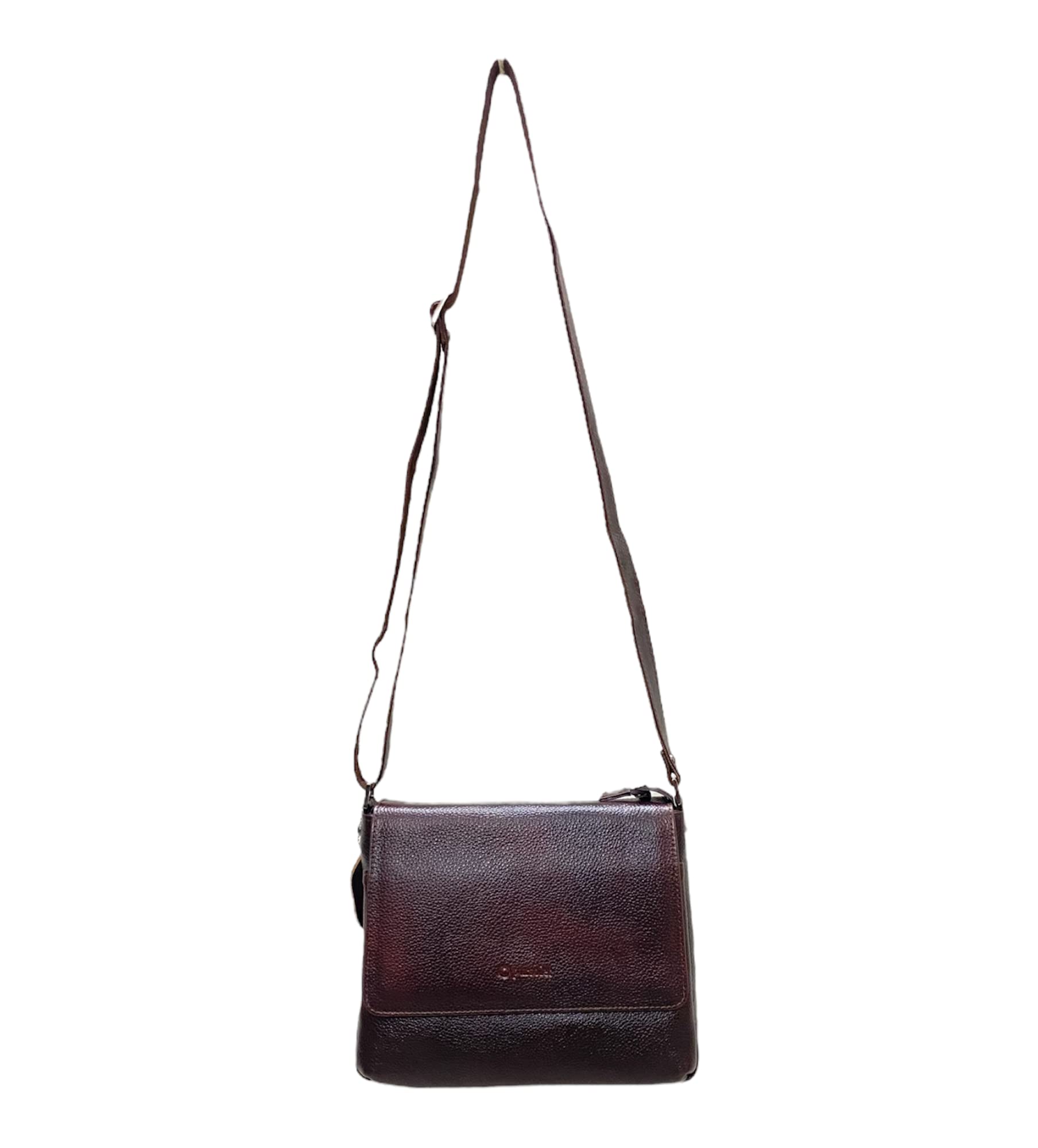 Pursolet Men & Women Genuine Leather Sling Bag, Pure Leather Unisex Sling Bag (No PU, Faux or any other artificial leather but Genuine Leather) (Blue) (B099Q4LQC4) Amazon Price History, Amazon Price Tracker