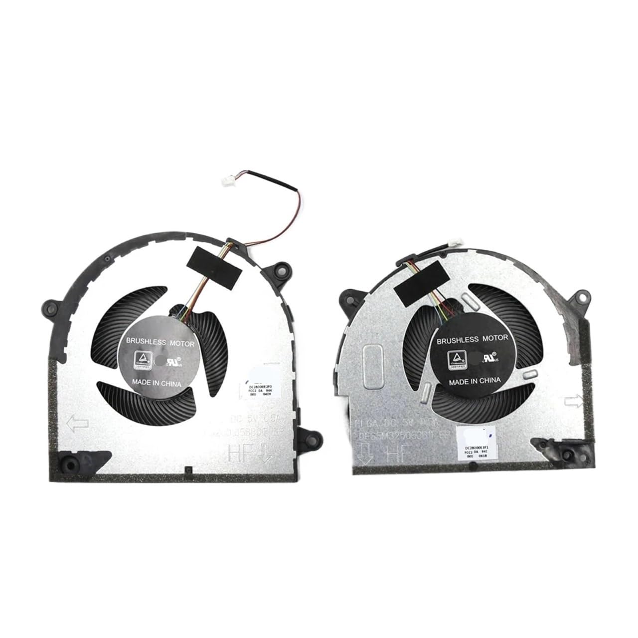 Nowy wentylator chłodzący procesora GPU kompatybilny z Legion Y540-17IRH 81Q4 GTX1660Ti DC5V 0.5A 5F10S13888 17"(A pair of fans)