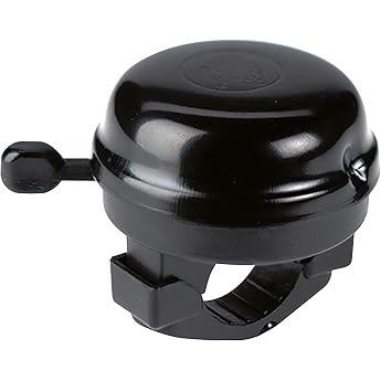 Prophete Fahrradklingel Fahrrad-Glocke im puristischem Design Durchmesser 50mm Farbe schwarz oder verzinkt