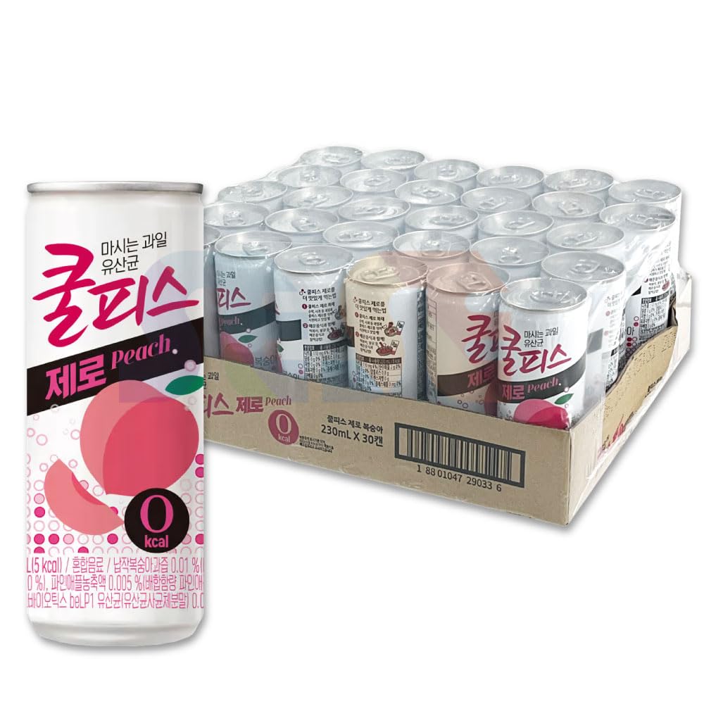 Amazon.co.jp: クルピス ゼロ ピーチ味 230ml 30本セット 箱売り
