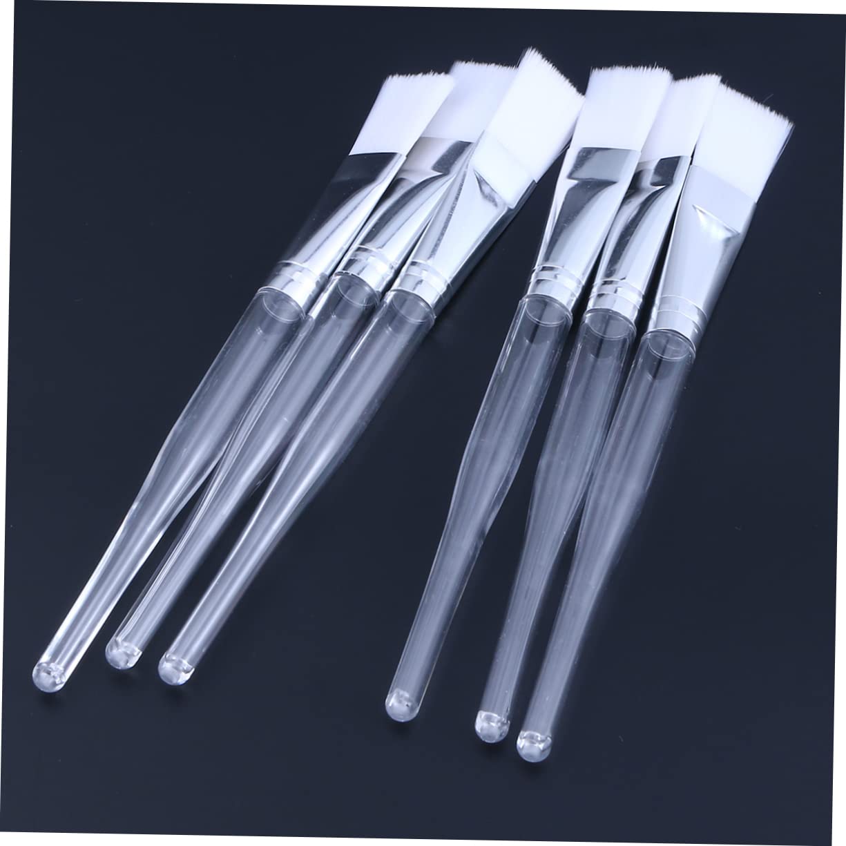 FRCOLOR 192stücke Teiliges Transparentes Kristall-rod Gesichtsmaske Pinsel Hochwertige Anwendung Für Masken Peelings Und Seren Für Professionelle Anwendungen Und -projekte