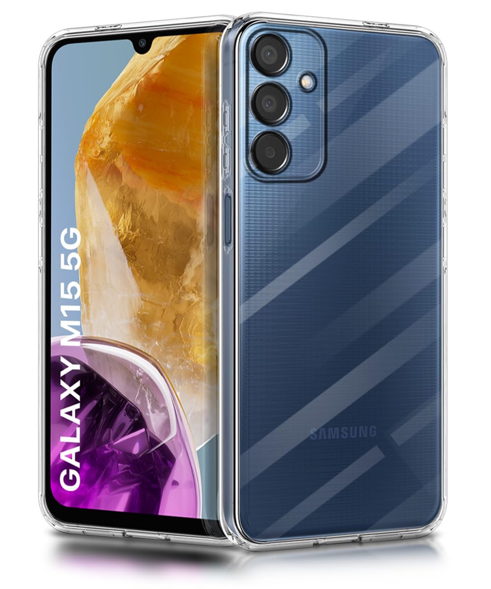 WOW IMAGINE Transparent Back Cover Case for Samsung Galaxy M17 5G | A17 5G | F17 5G | Raised Bumps for Full Device & Camera Protection Shockproof TPU Silicone Back Case Mobile Cover – Transparent — Amazon image 12