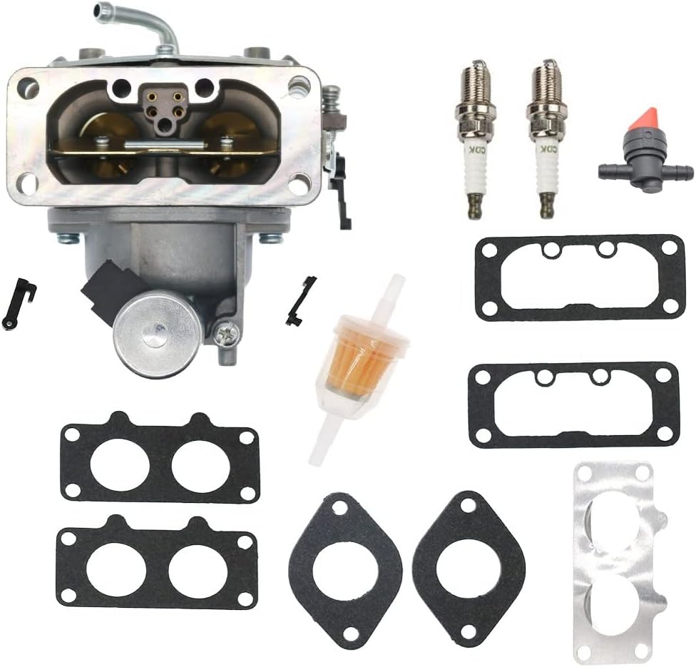 Carburetor compatible with Hustler Super Z 60”zero turn with Kawasaki FH721V ES16 V-twin 25hp
