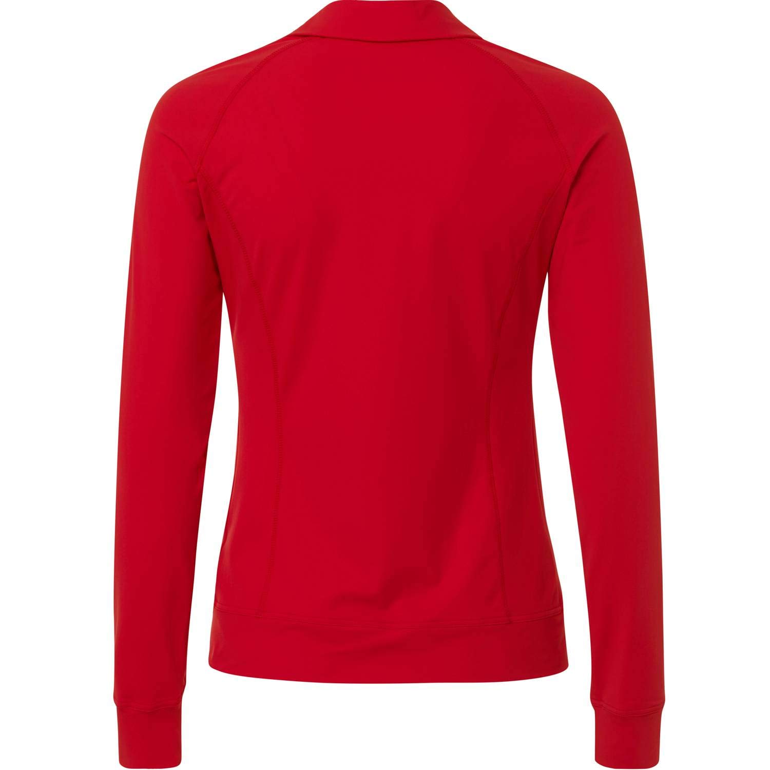 Sportkind Mädchen & Damen Fitness, Sport, Padel, Tennisjacke ohne Kapuze mit Taschen, atmungsaktiv