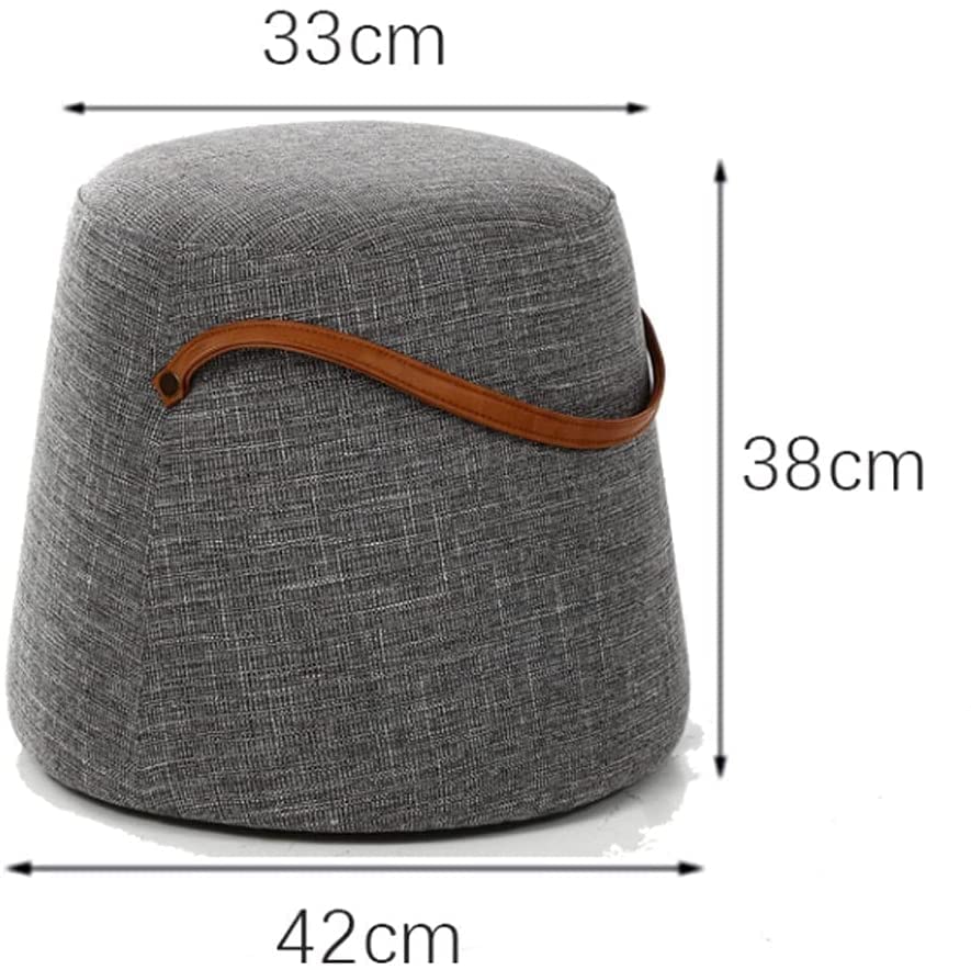 Tabouret bas repose-pieds de salon chambre siège confortable moderne - 2