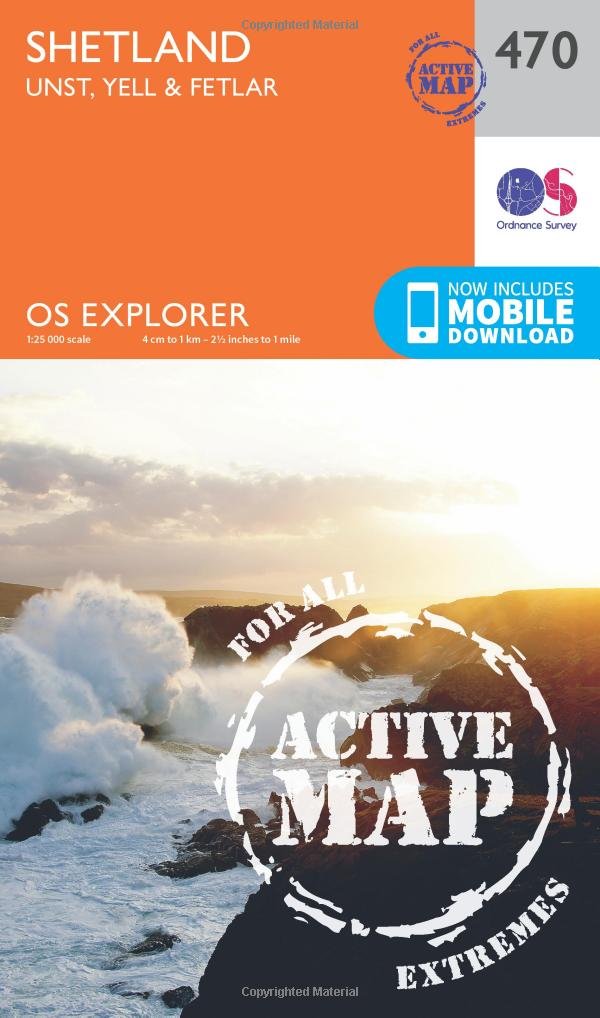 Shetland - Unst, Yell and Fetlar by  Ordnance Survey - 9780319473221