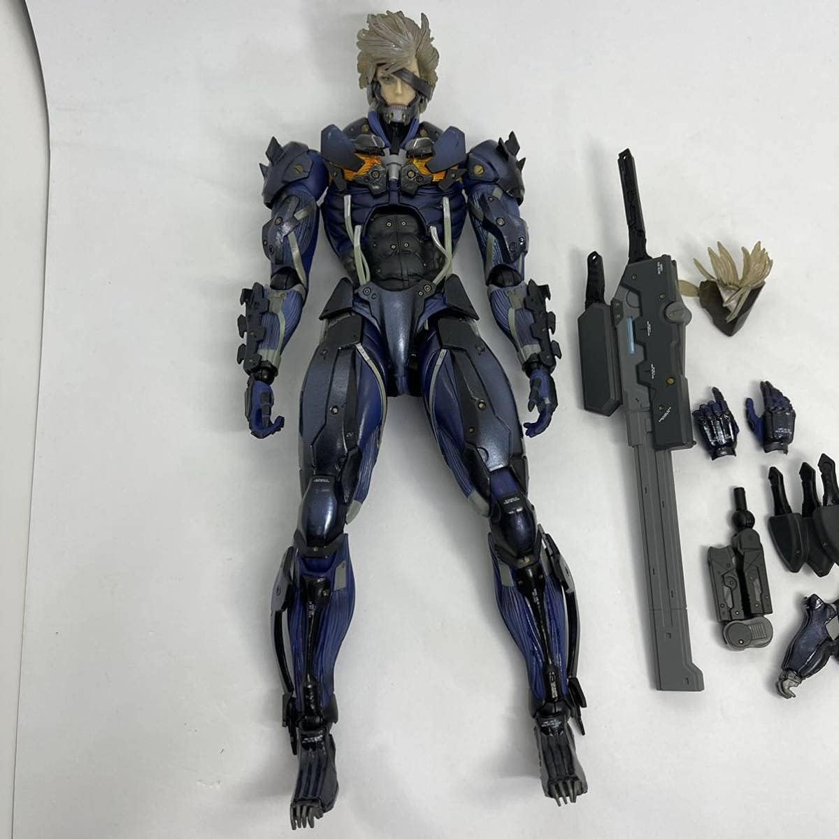 値頃 ブルー 雷電 リベンジェンス ライジング メタルギア プレイアーツ改 ゲームキャラクター Williamsav Com