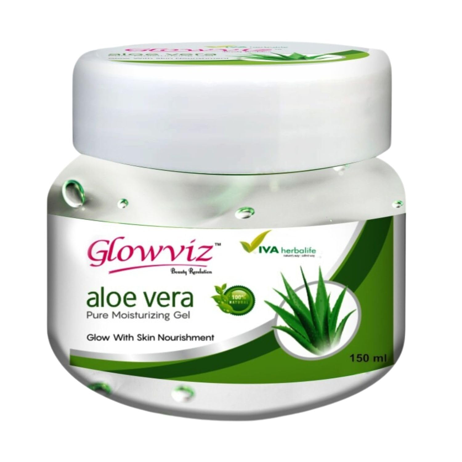 Glowviz Aloe Vera Gel (White)