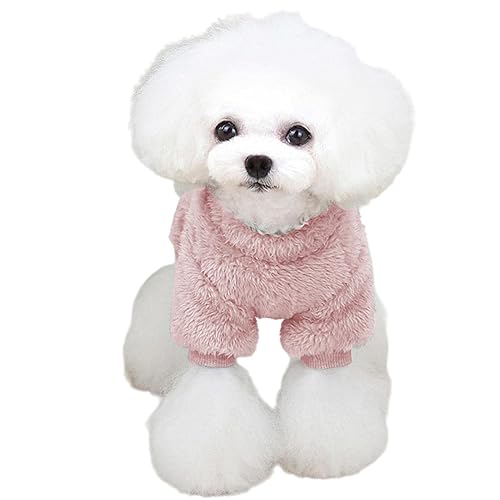 Ropa de Terciopelo para Perro, Térmica para Mascotas, Pijama, Overol de Invierno para Perros Pequeños y Gatos