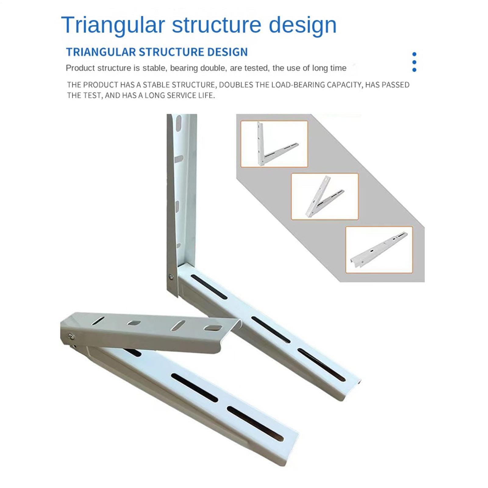 Per Mini Split,Supporto per Unità Esterna del Condizionatore | di Sostegno per Climatizzatore 35x45 cm,Adatto A Compressore Esterno, Condizionatore, Casa, Dormitorio, Appartamento