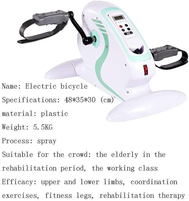 Hometrainer, elektrische minifietstrainer Actieve en passieve fitnessapparatuur voor bovenste en onderste ledematen - Afbeelding 7