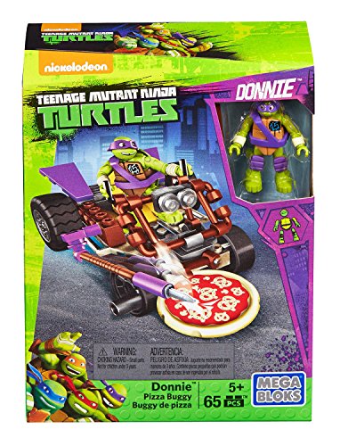 Mega Bloks Teenange Mutant Ninja Turtles Donnie Pizza Buggy