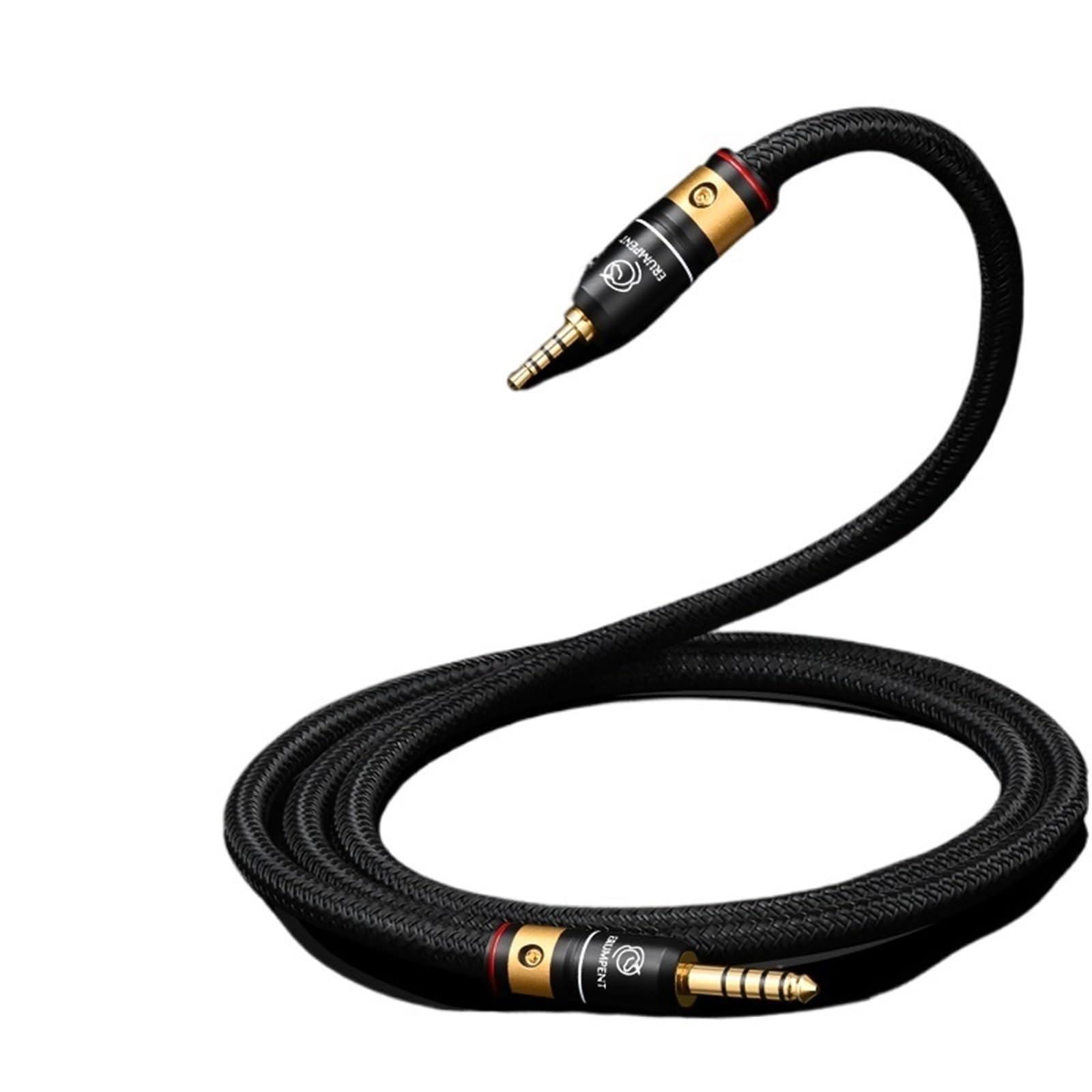 Kabel audio HiFi 4,4 mm do 2,5 mm podwójny ekranowany pozłacany 4,4 mm męski do 2,5 mm męski do wzmacniacza DAC (3,5 m)