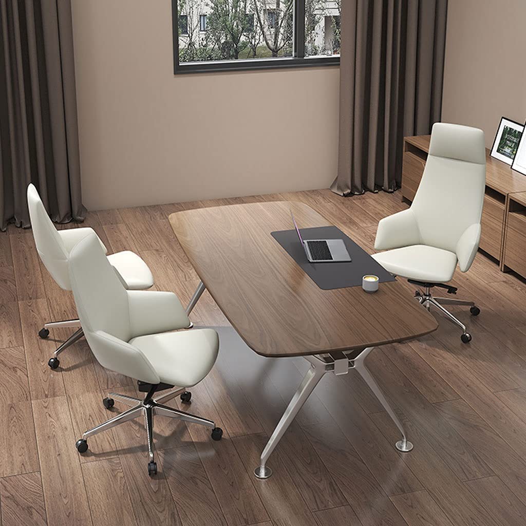Silla de escritorio ejecutiva, cómoda y resistente al desgaste, silla giratoria para computadora para el hogar y la oficina, ideal para largas horas, diseño elegante