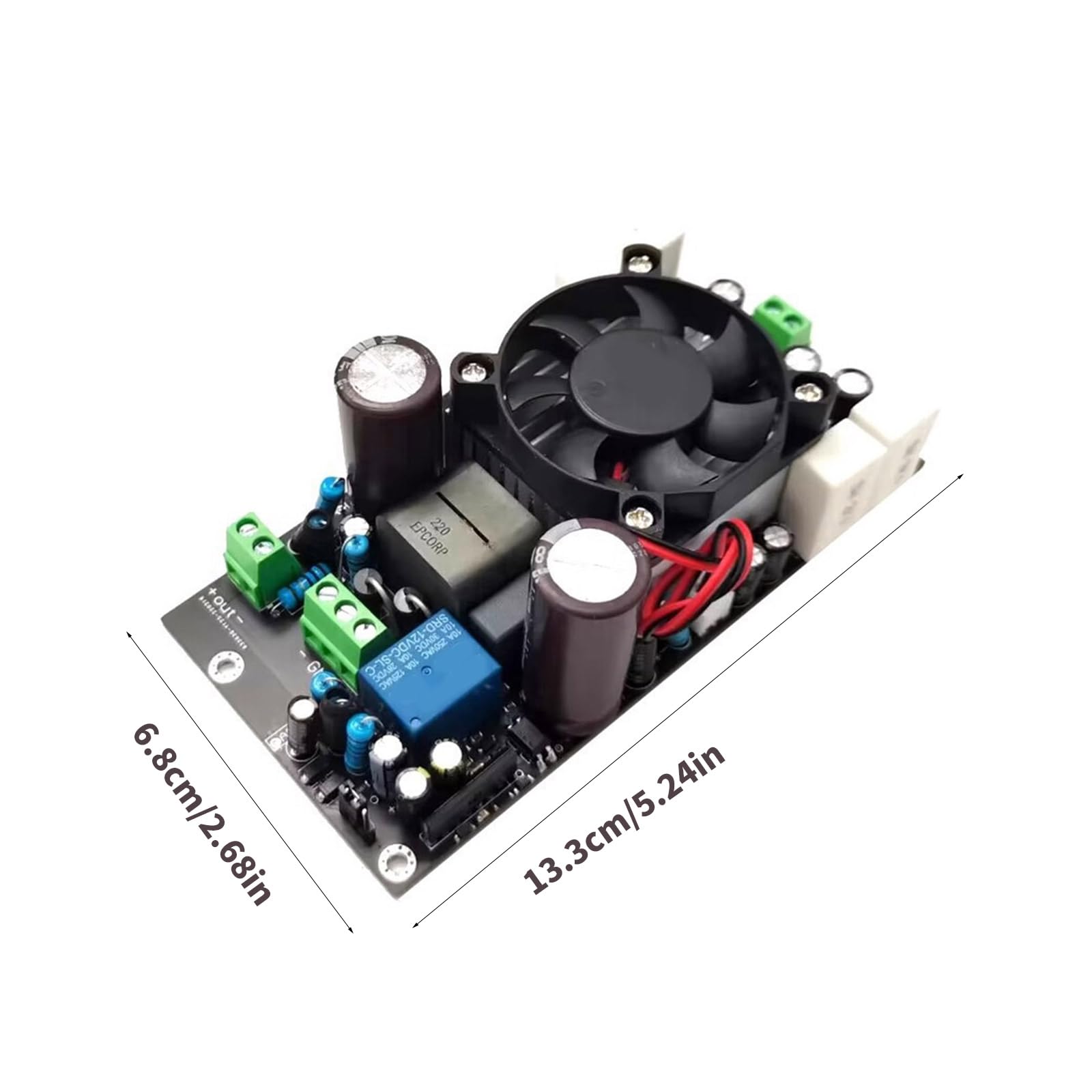 Modulo amplificatore digitale ad alta efficienza IRS2092, 1000 W, scheda di ricambio subwoofer, scheda amplificatore