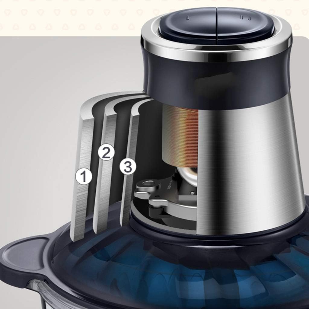 Meat Grinder Household Electric Multi-function Stainless Steel Small Cooking Mixer Broken Meat Stuffing Machine Broken Vegetable