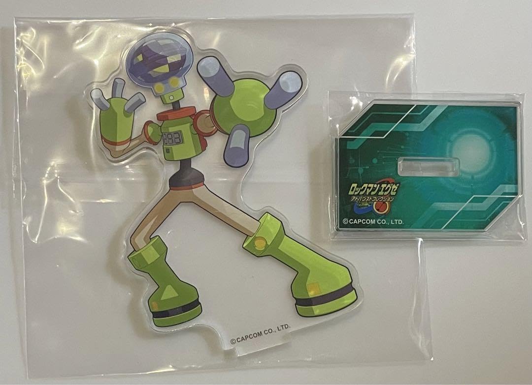 ロックマンエグゼ　アクリルスタンド カプコンストア「ロックマンエグゼ」シリーズのアクリルスタンドが4月7