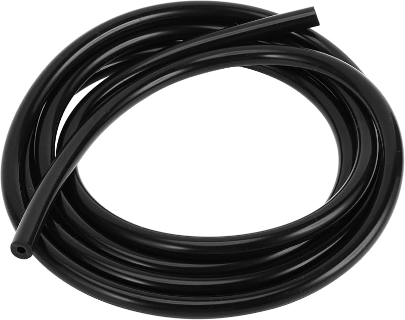 Mangueira de vácuo em silicone RATCHROLL preta 4 mm x 10 mm – 2,10 m