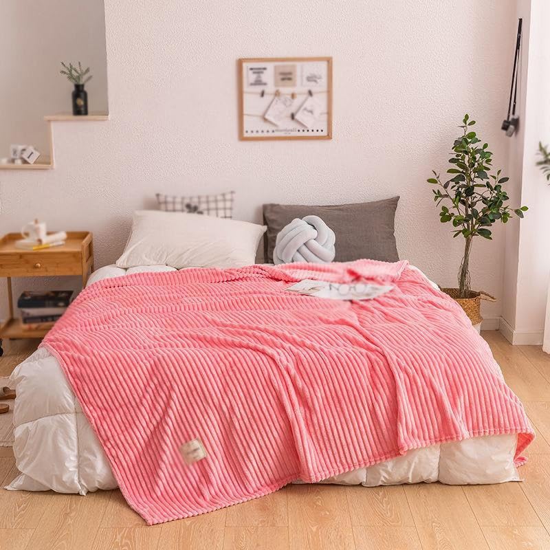 Couverture mince d'été jeté de lit climatisation et serviette douce 150x200