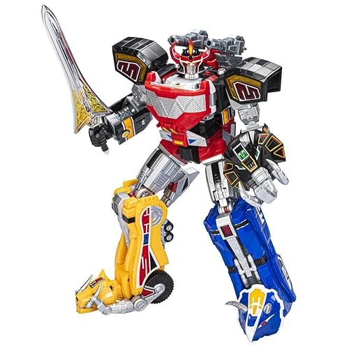 Power Rangers Hasbro Lightning Collection Zord Ascension Project Mighty Morphin Dino Megazord 1:144 Scale Collectible
