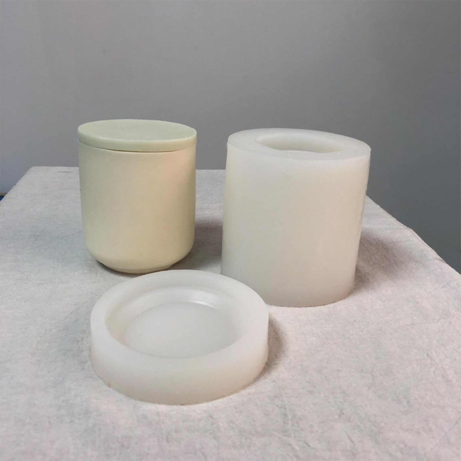 PANGBOER Moule en silicone époxy pour fabrication 3D de cylindre en résine